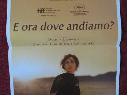 WHERE DO WE GO NOW? ITALIAN LOCANDINA POSTER CLAUDE BAZ MOUSSAWBAA L. HAKIM 2011 Rendezvous Cinema Movie posters