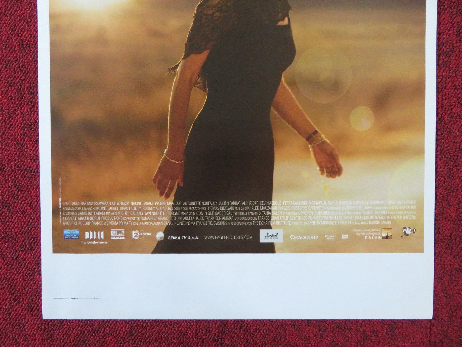 WHERE DO WE GO NOW? ITALIAN LOCANDINA POSTER CLAUDE BAZ MOUSSAWBAA L. HAKIM 2011 Rendezvous Cinema Movie posters