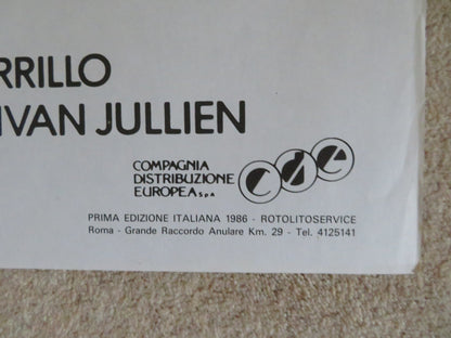 WHERE IS PARSIFAL? ITALIAN 2 FOGLIO POSTER TONY CURTIS ORSON WELLES 1984 Rendezvous Cinema Movie posters