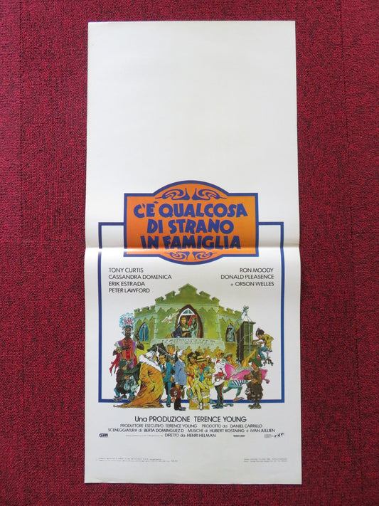 WHERE IS PARSIFAL ITALIAN LOCANDINA POSTER TONY CURTIS ORSON WELLES 1984 Rendezvous Cinema Movie posters