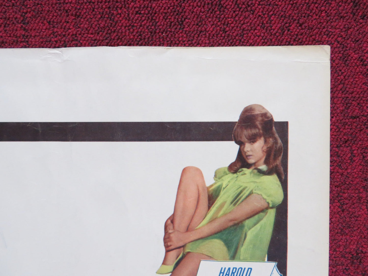 WHERE LOVE HAS GONE US HALF SHEET (22"x 28") POSTER S. HAYWARD BETTE DAVIS 1964 Rendezvous Cinema Movie posters