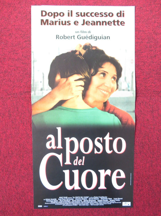 WHERE THE HEART IS ITALIAN LOCANDINA POSTER ARIANE ASCARIDE J. P. DARROUSS 1998 Rendezvous Cinema Movie posters
