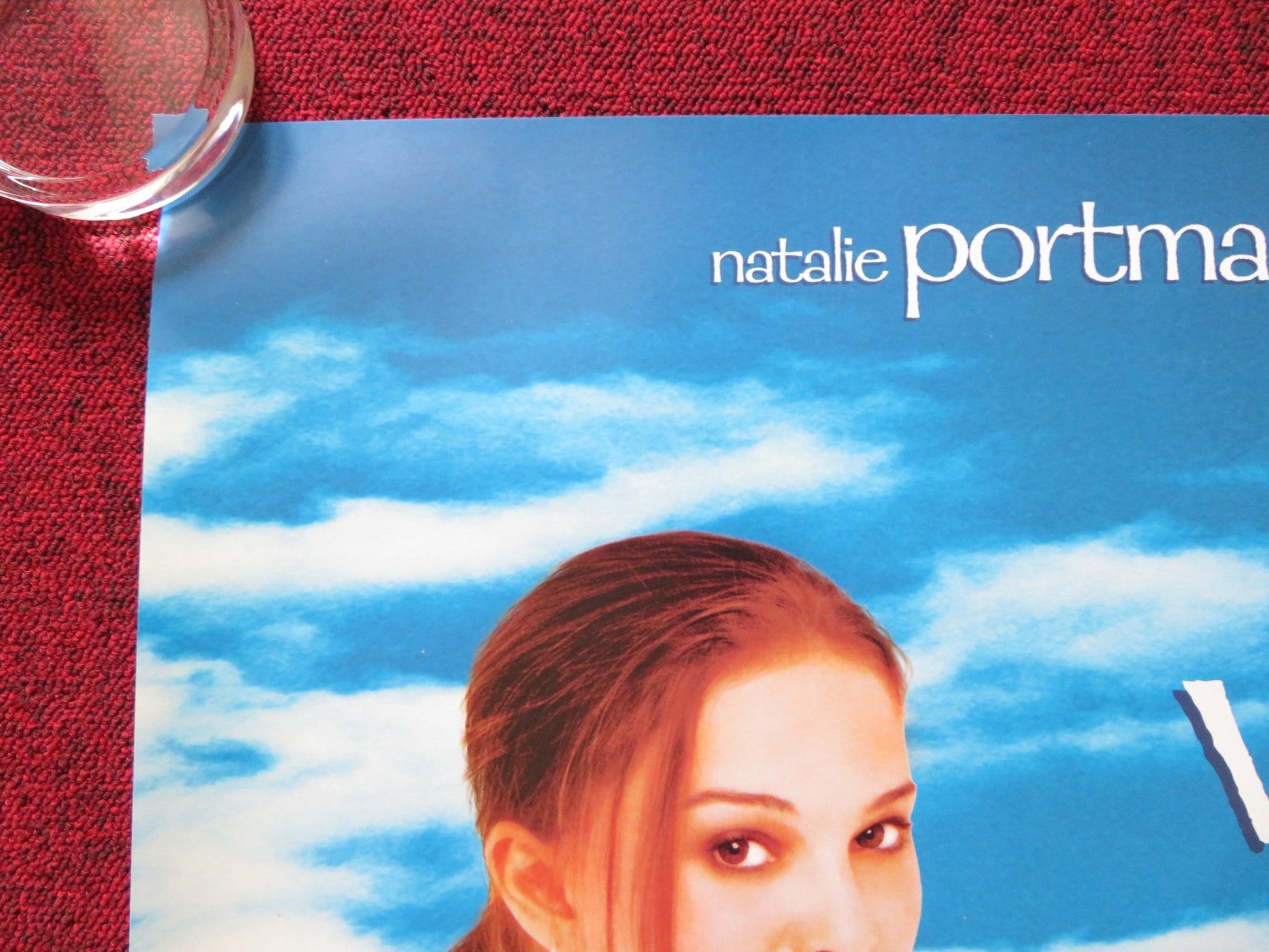 WHERE THE HEART IS UK QUAD (30"x 40") ROLLED POSTER NATALIE PORTMAN 2000 Rendezvous Cinema Movie posters