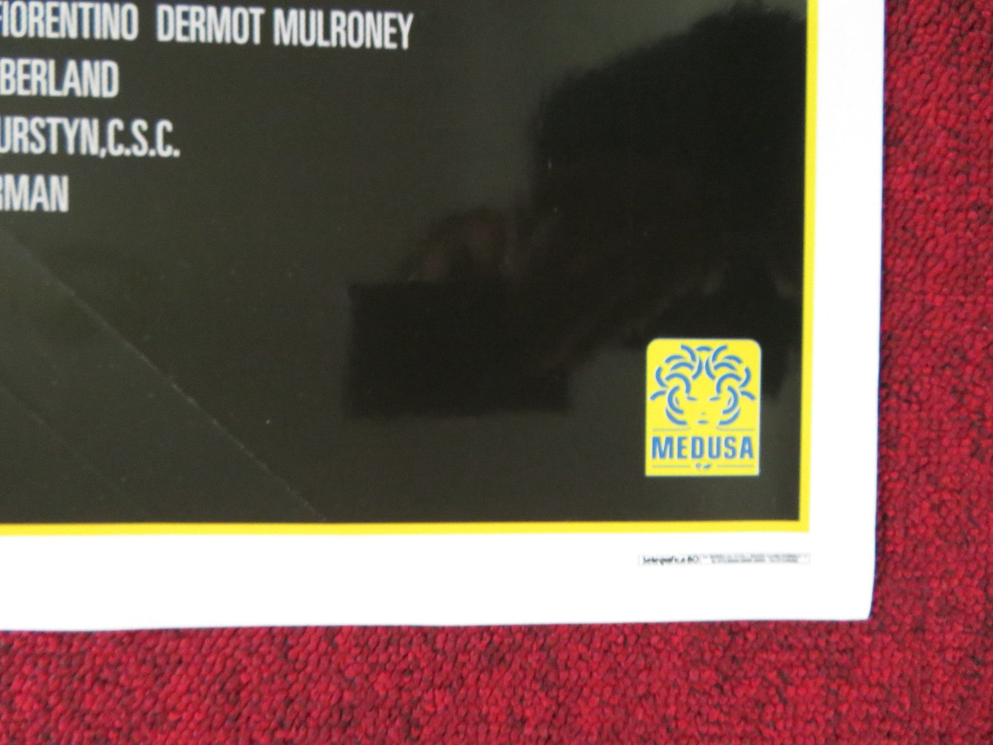 WHERE THE MONEY IS ITALIAN FOGLIO POSTER PAUL NEWMAN LINDA FIORENTINO 2000 Rendezvous Cinema Movie posters