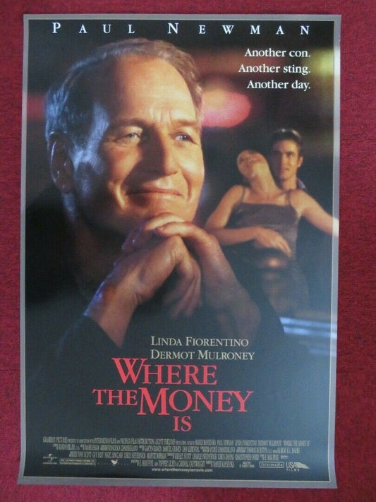 WHERE THE MONEY IS US ONE SHEET ROLLED POSTER DERMOT MULRONEY 2000 Movie posters