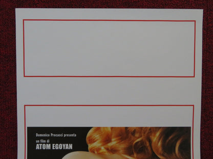 WHERE THE TRUTH LIES ITALIAN LOCANDINA POSTER KEVIN BACON COLIN FIRTH 2006 Rendezvous Cinema Movie posters