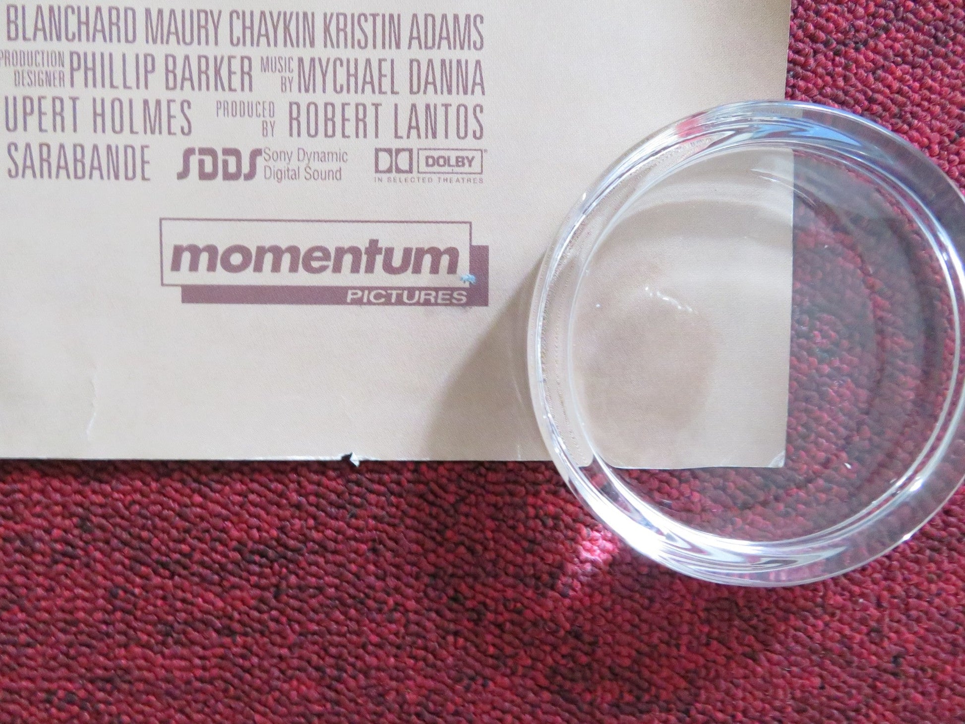 WHERE THE TRUTH LIES UK QUAD (30"x 40") ROLLED POSTER COLIN FIRTH K. BACON 2005 Rendezvous Cinema Movie posters