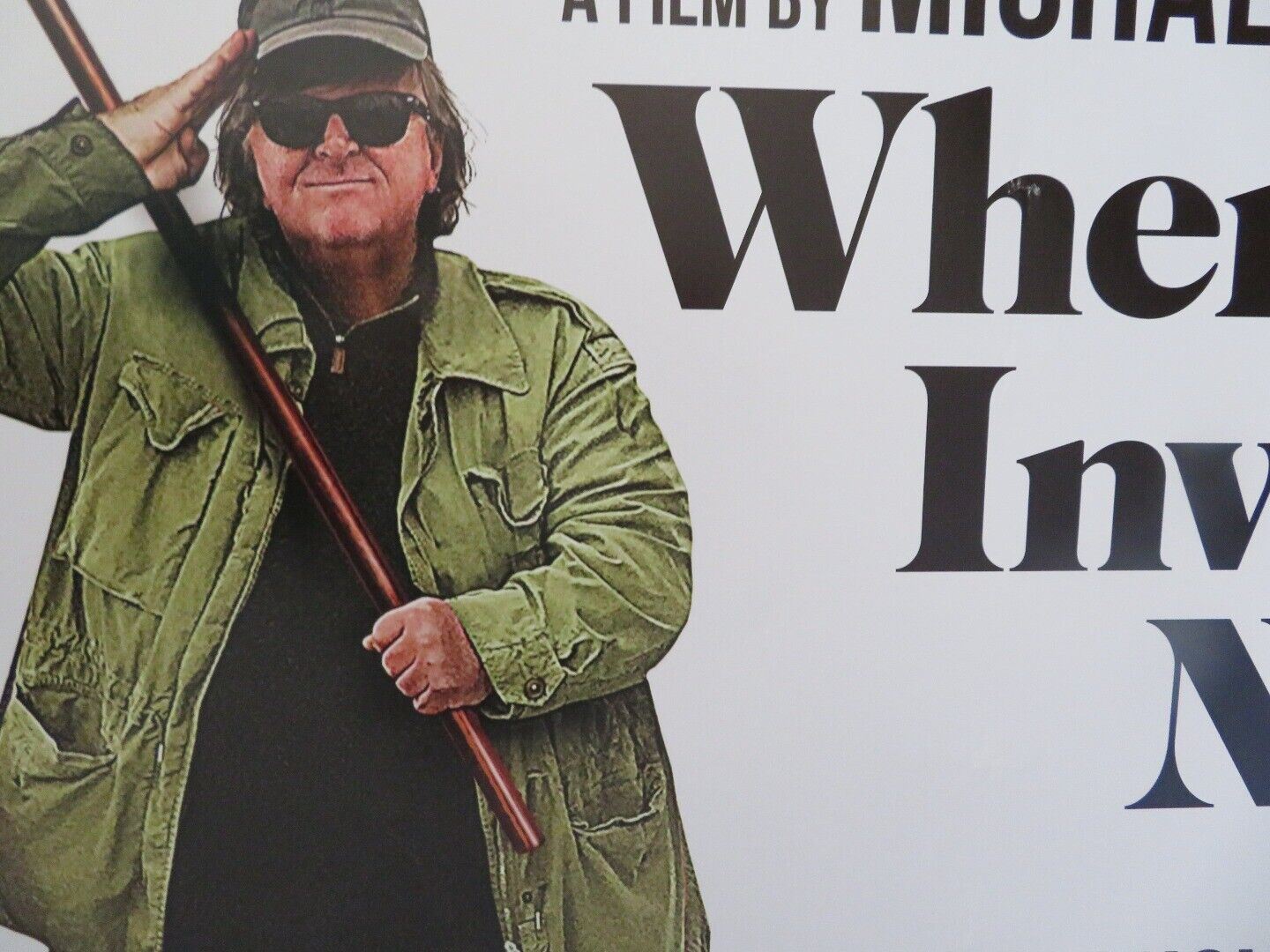 WHERE TO INVADE NEXT US ONE SHEET ROLLED POSTER MICHAEL MOORE 2015 Movie posters