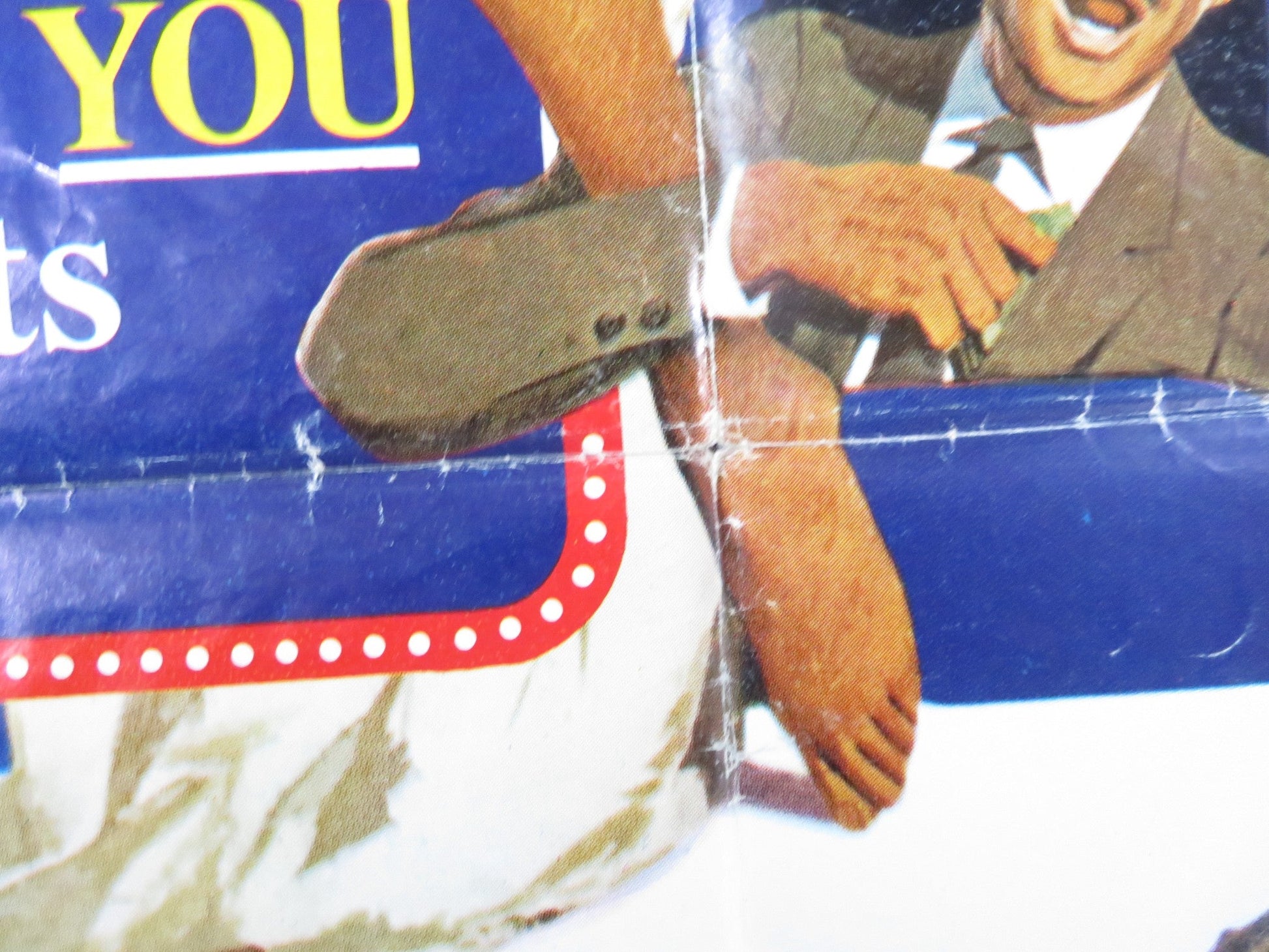 WHERE WERE YOU WHEN THE LIGHTS WHEN OUT? FOLDED US ONE SHEET POSTER D. DAY 1968 Rendezvous Cinema Movie posters