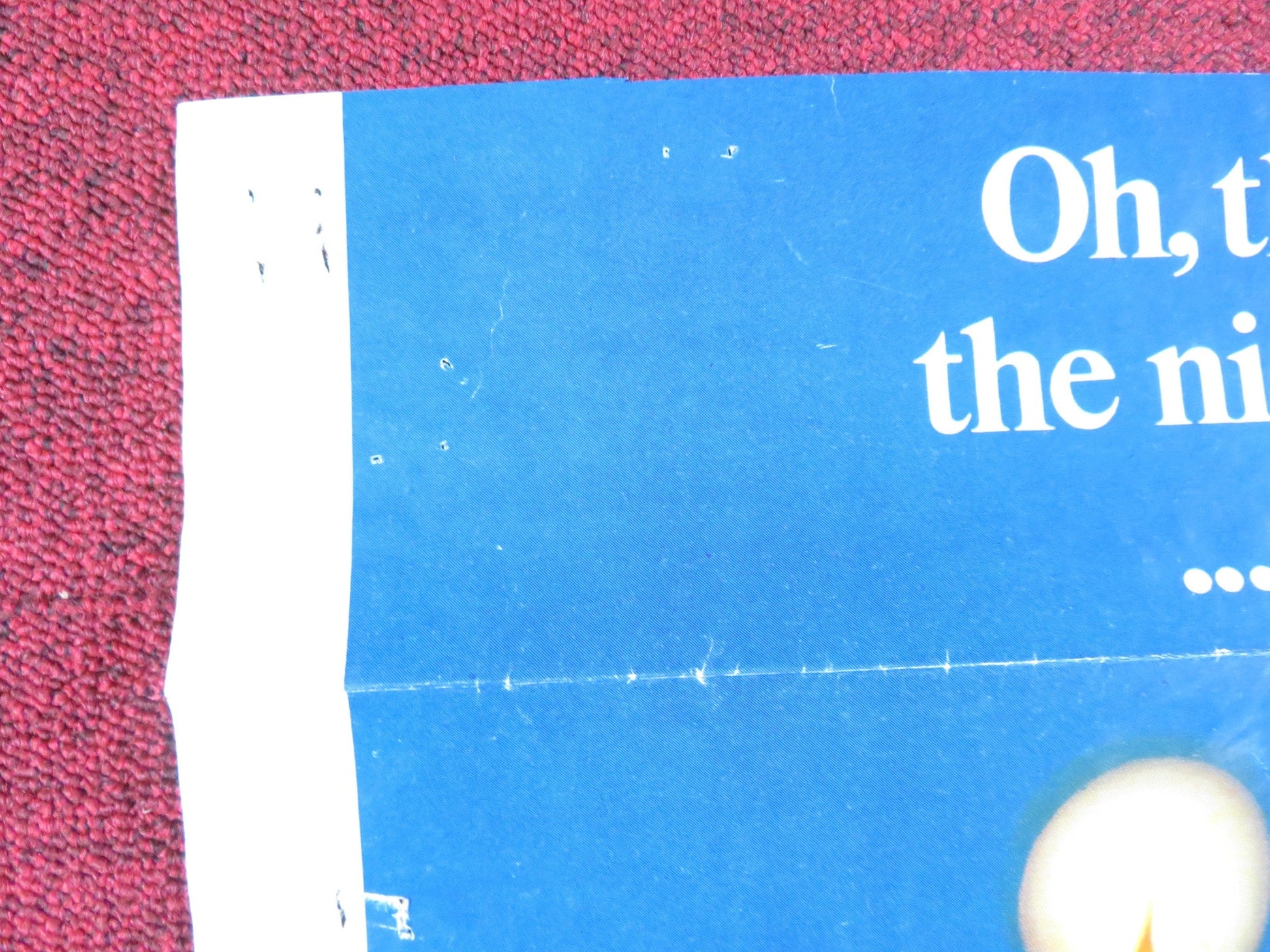 WHERE WERE YOU WHEN THE LIGHTS WHEN OUT? FOLDED US ONE SHEET POSTER D. DAY 1968 Rendezvous Cinema Movie posters