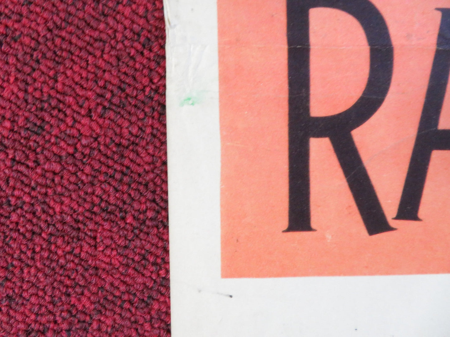 WHERE'S CHARLEY? US INSERT (14"x 36") POSTER RAY BOLGER ALLYN MCLERIE 1952 Rendezvous Cinema Movie posters