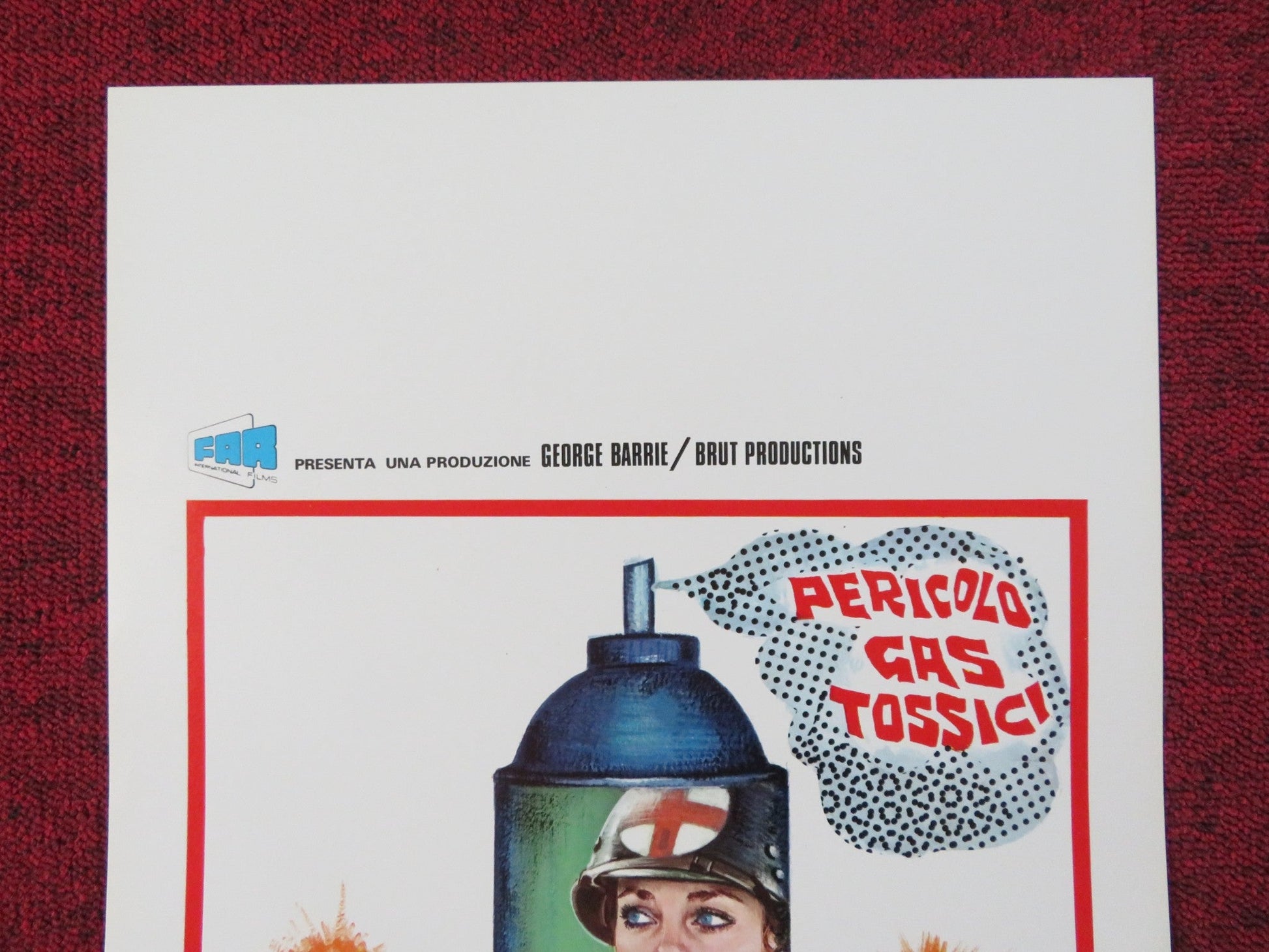 WHIFFS ITALIAN LOCANDINA POSTER ELLIOTT GOULD EDDIE ALBERT 1975 Rendezvous Cinema Movie posters