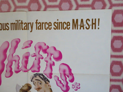 WHIFFS ONE SHEET POSTER FOLDED ELLIOTT GOULD EDDIE ALBERT JENNIFFER O'NEIL Rendezvous Cinema Movie posters