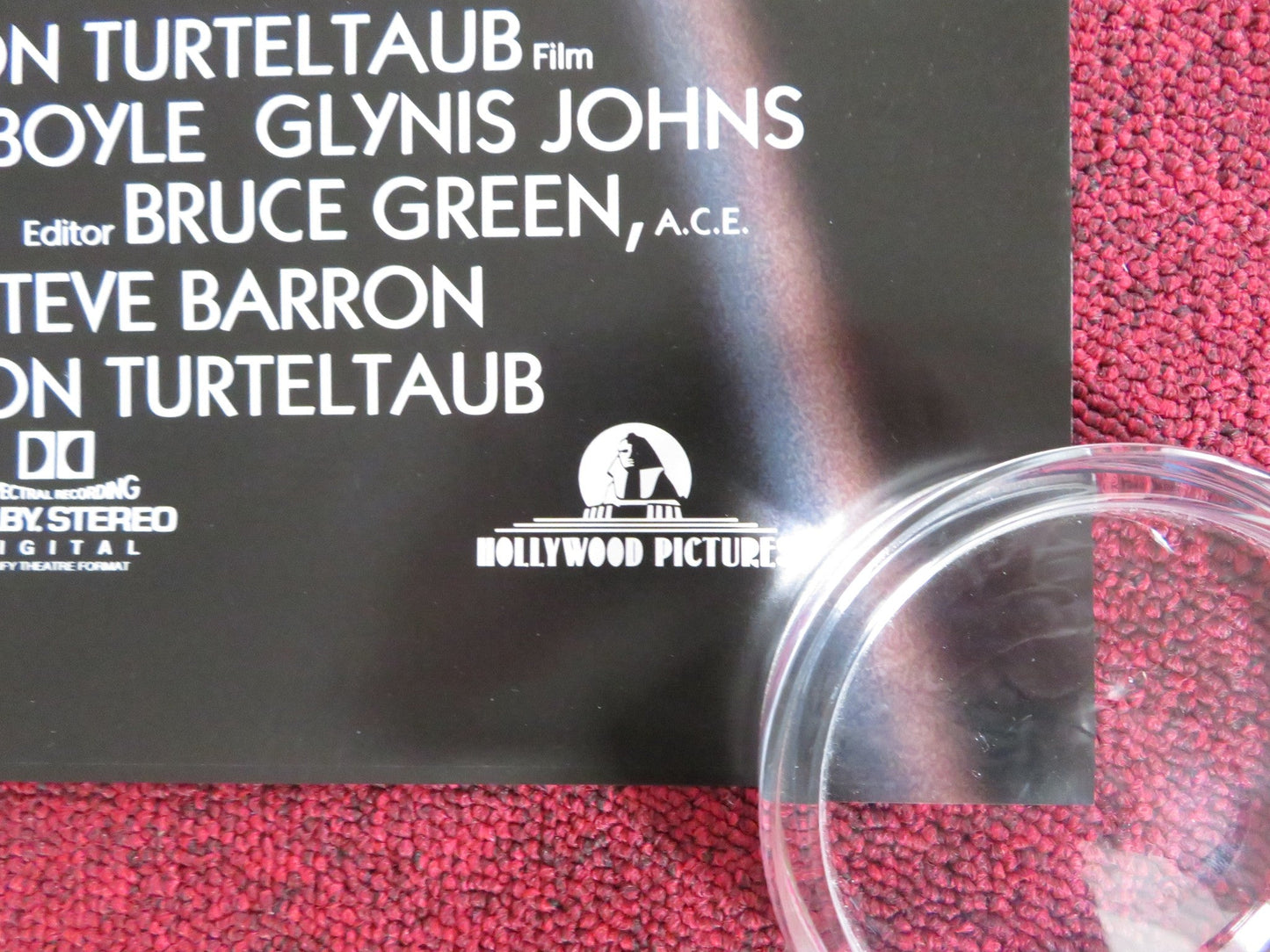 WHILE YOU WERE SLEEPING US ONE SHEET ROLLED POSTER SANDRA BULLOCK PULLMAN 1995 Rendezvous Cinema Movie posters