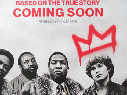 WHITE BOY RICK UK QUAD (30"x 40") ROLLED POSTER MATTHEW MCCONAUGHEY 2018 Rendezvous Cinema Movie posters