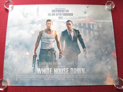 WHITE HOUSE DOWN UK QUAD ROLLED POSTER CHANNING TATUM JAMIE FOXX 2013 Rendezvous Cinema Movie posters