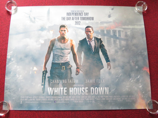 WHITE HOUSE DOWN UK QUAD ROLLED POSTER CHANNING TATUM JAMIE FOXX 2013 Rendezvous Cinema Movie posters