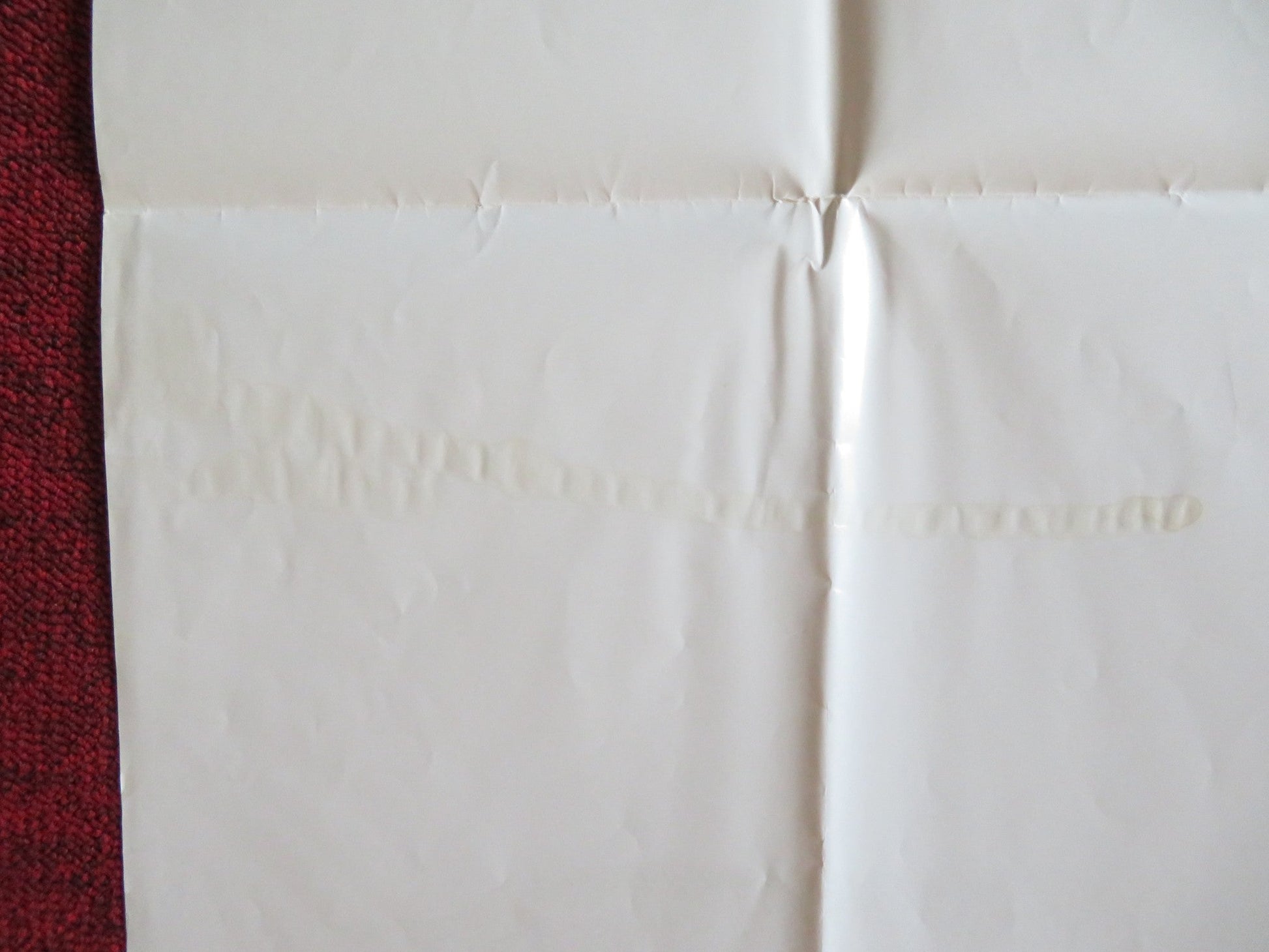 WHITE HUNTER BLACK HEART FOLDED US ONE SHEET POSTER CLINT EASTWOOD 1990 Rendezvous Cinema Movie posters