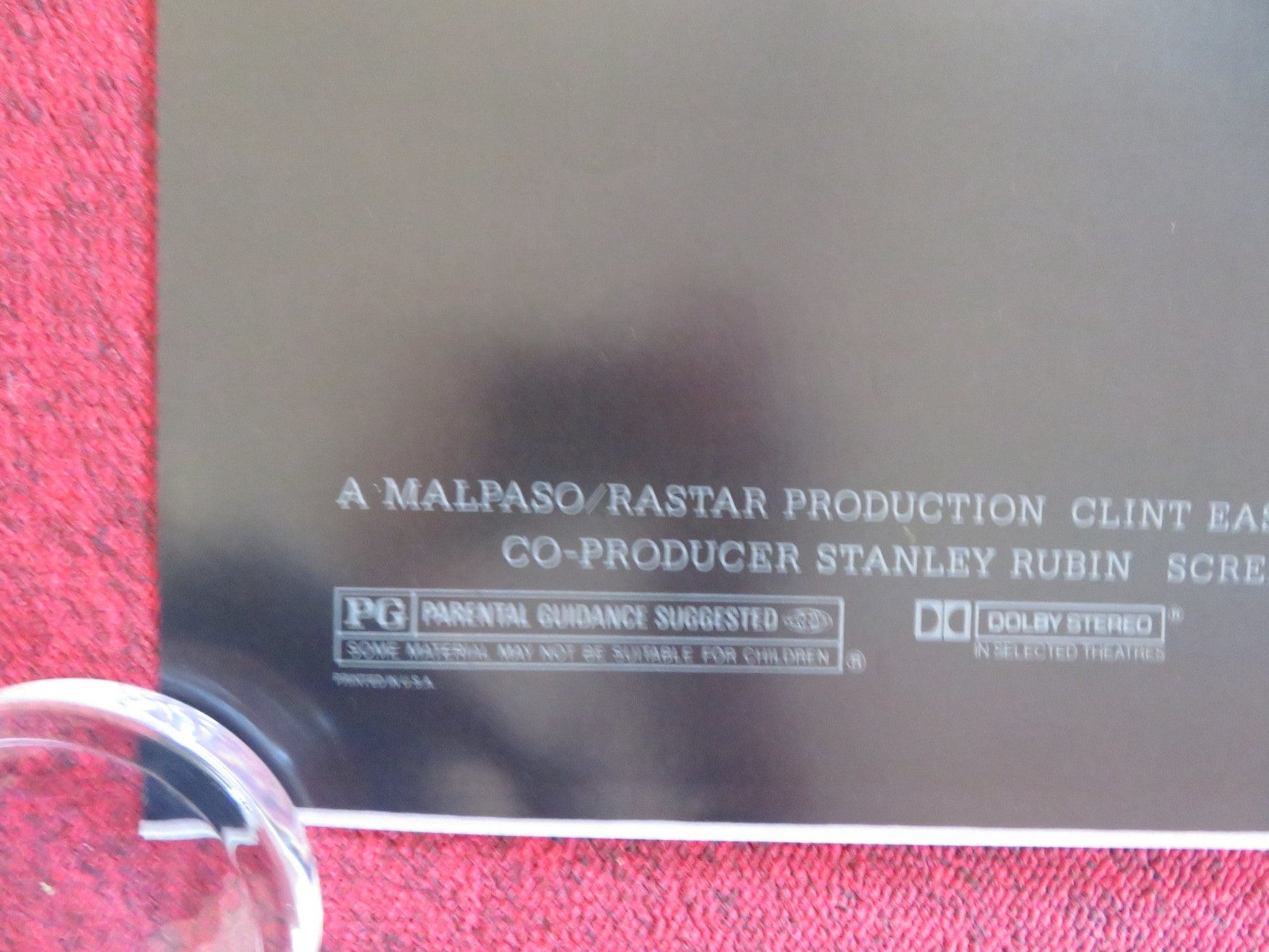 WHITE HUNTER BLACK HEART US ONE SHEET ROLLED POSTER CLINT EASTWOOD FAHEY 1990 Rendezvous Cinema Movie posters