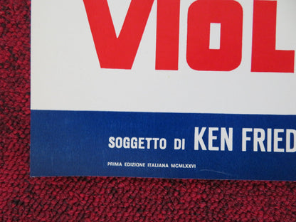 WHITE LINE FEVER - A ITALIAN FOTOBUSTA POSTER JAN - MICHAEL VINCENT KAY LENZ 1975 Rendezvous Cinema Movie posters