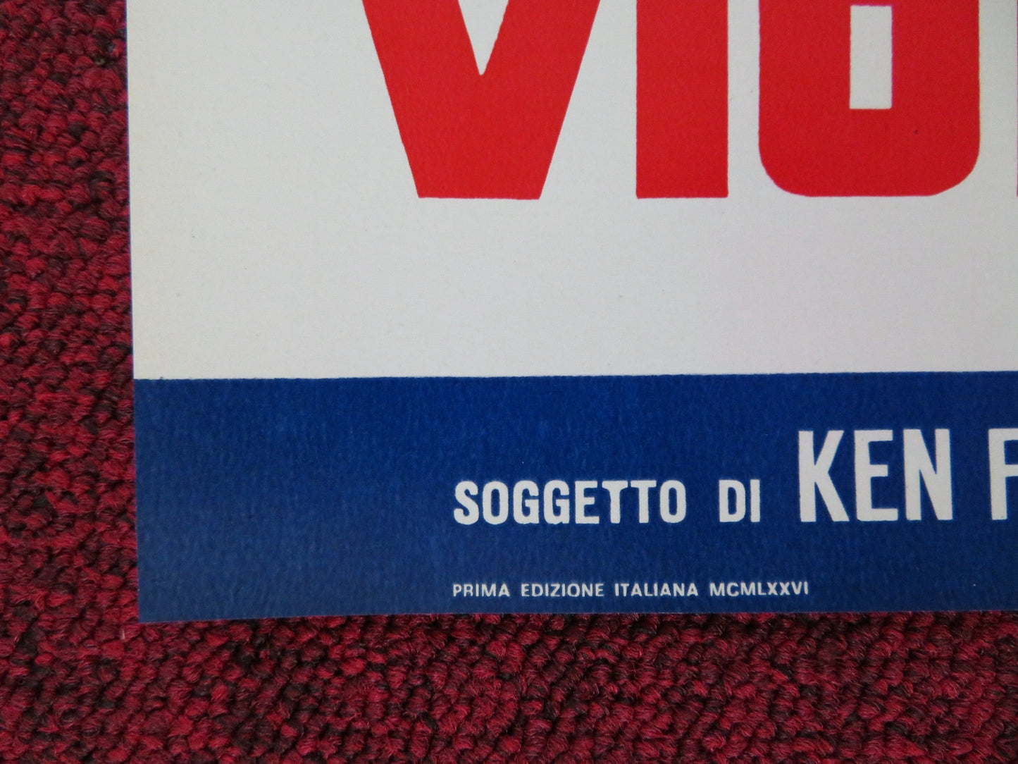 WHITE LINE FEVER - C ITALIAN FOTOBUSTA POSTER JAN - MICHAEL VINCENT KAY LENZ 1975 Rendezvous Cinema Movie posters