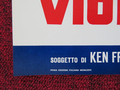 WHITE LINE FEVER - E ITALIAN FOTOBUSTA POSTER JAN - MICHAEL VINCENT KAY LENZ 1975 Rendezvous Cinema Movie posters