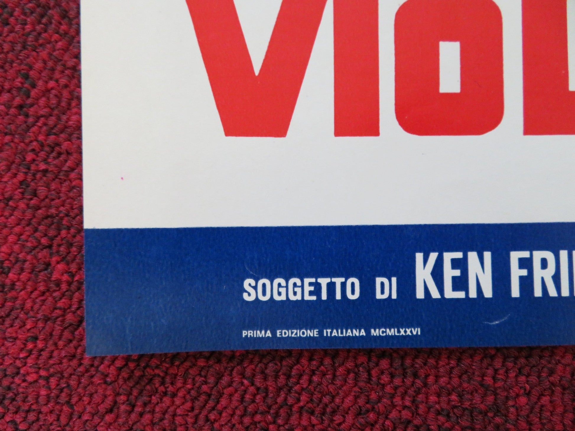 WHITE LINE FEVER - F ITALIAN FOTOBUSTA POSTER JAN - MICHAEL VINCENT KAY LENZ 1975 Rendezvous Cinema Movie posters