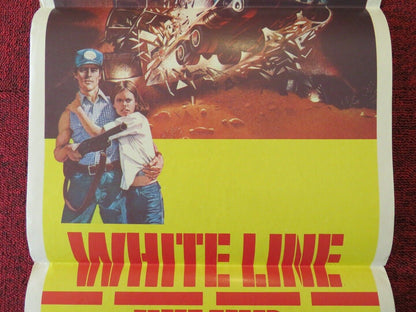 WHITE LINE FEVER FOLDED AUSTRALIAN DAYBILL POSTER Jan-Michael Vincent 1975 - Rendezvous Cinema