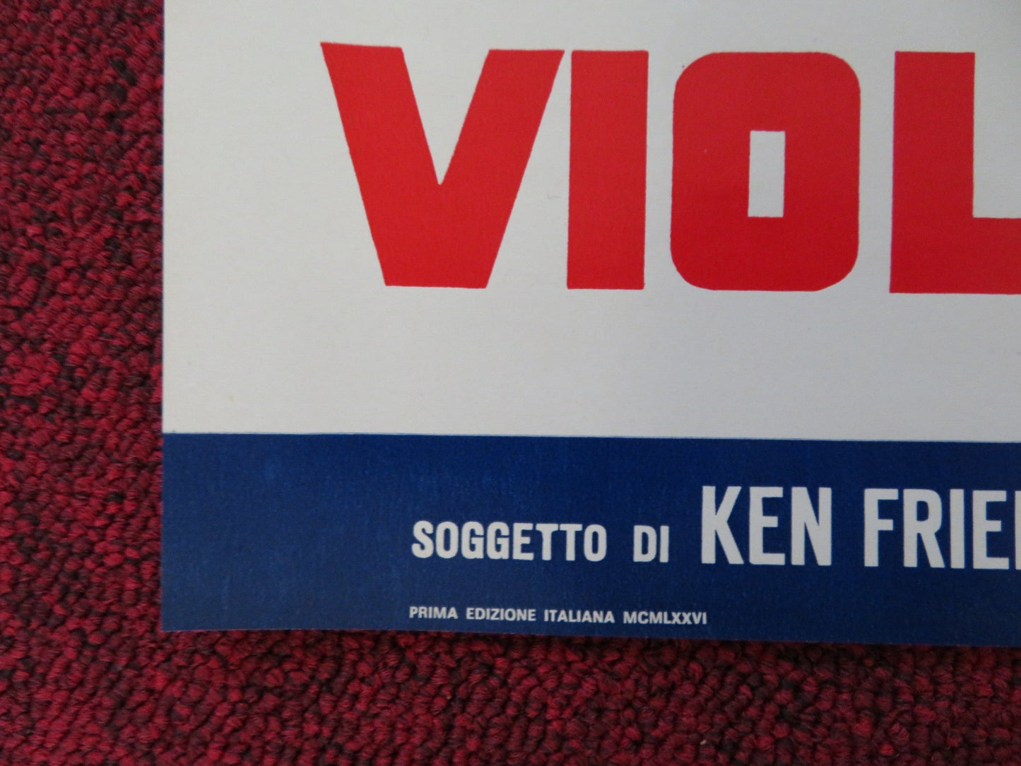WHITE LINE FEVER - J ITALIAN FOTOBUSTA POSTER JAN - MICHAEL VINCENT KAY LENZ 1975 Rendezvous Cinema Movie posters