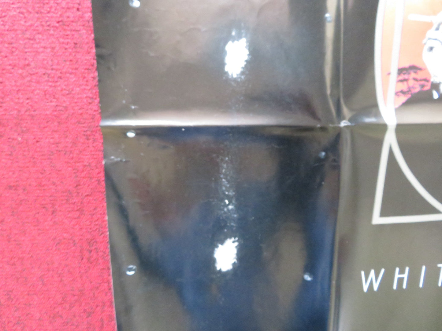 WHITE MISCHIEF UK QUAD POSTER FOLDED CHARLES DANCE SARAH MILES 1987 Rendezvous Cinema Movie posters