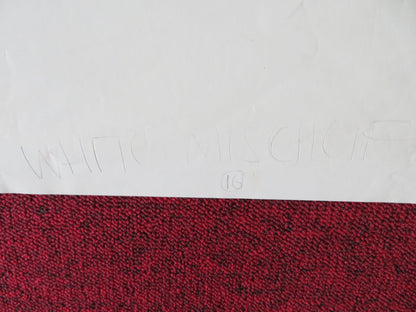 WHITE MISCHIEF UK QUAD POSTER FOLDED CHARLES DANCE SARAH MILES 1987 Rendezvous Cinema Movie posters