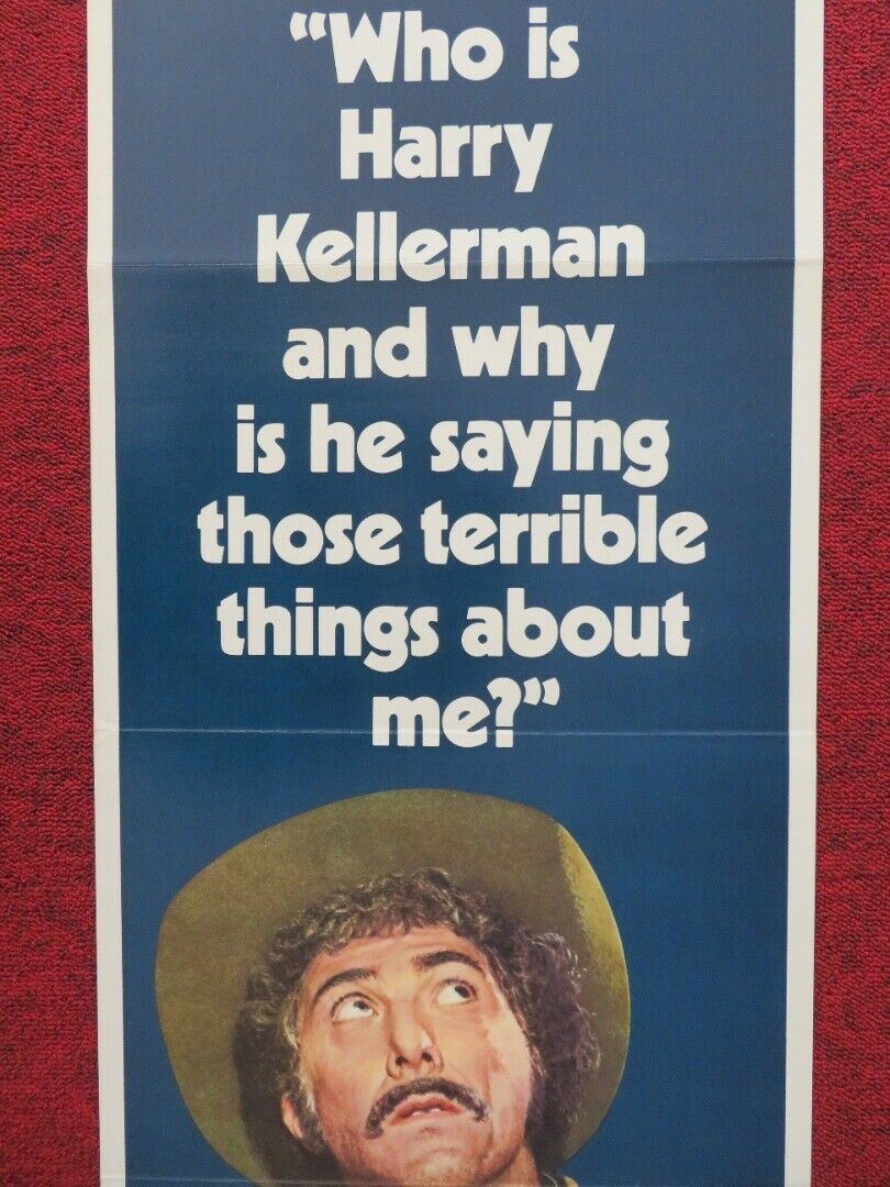 WHO IS HARRY KELLERMAN AND WHY IS HE SAYING ... US INSERT (14"x 36") POSTER 1971 Movie posters