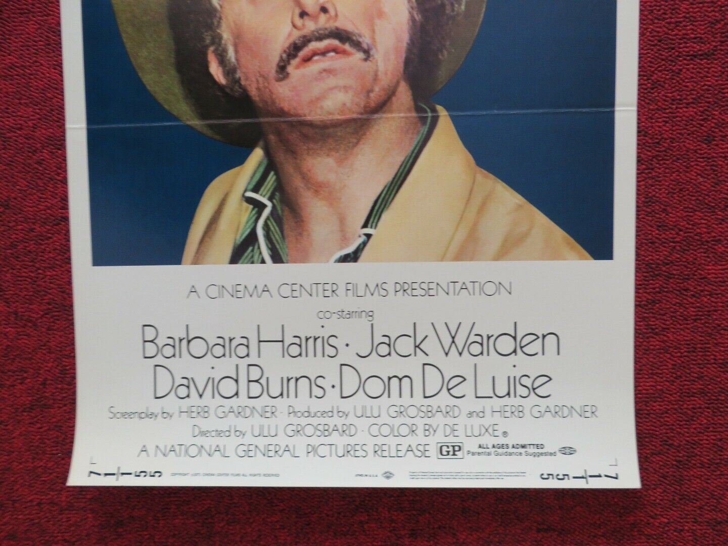 WHO IS HARRY KELLERMAN AND WHY IS HE SAYING ... US INSERT (14"x 36") POSTER 1971 Movie posters