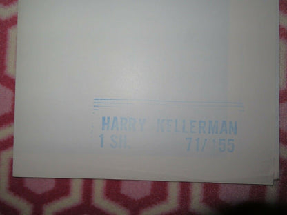 WHO IS HARRY KELLERMAN? US ONE SHEET POSTER BARBARA HARRIS 1971 Movie posters