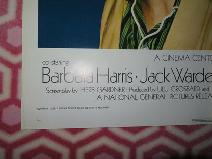 WHO IS HARRY KELLERMAN? US ONE SHEET POSTER BARBARA HARRIS 1971 Movie posters