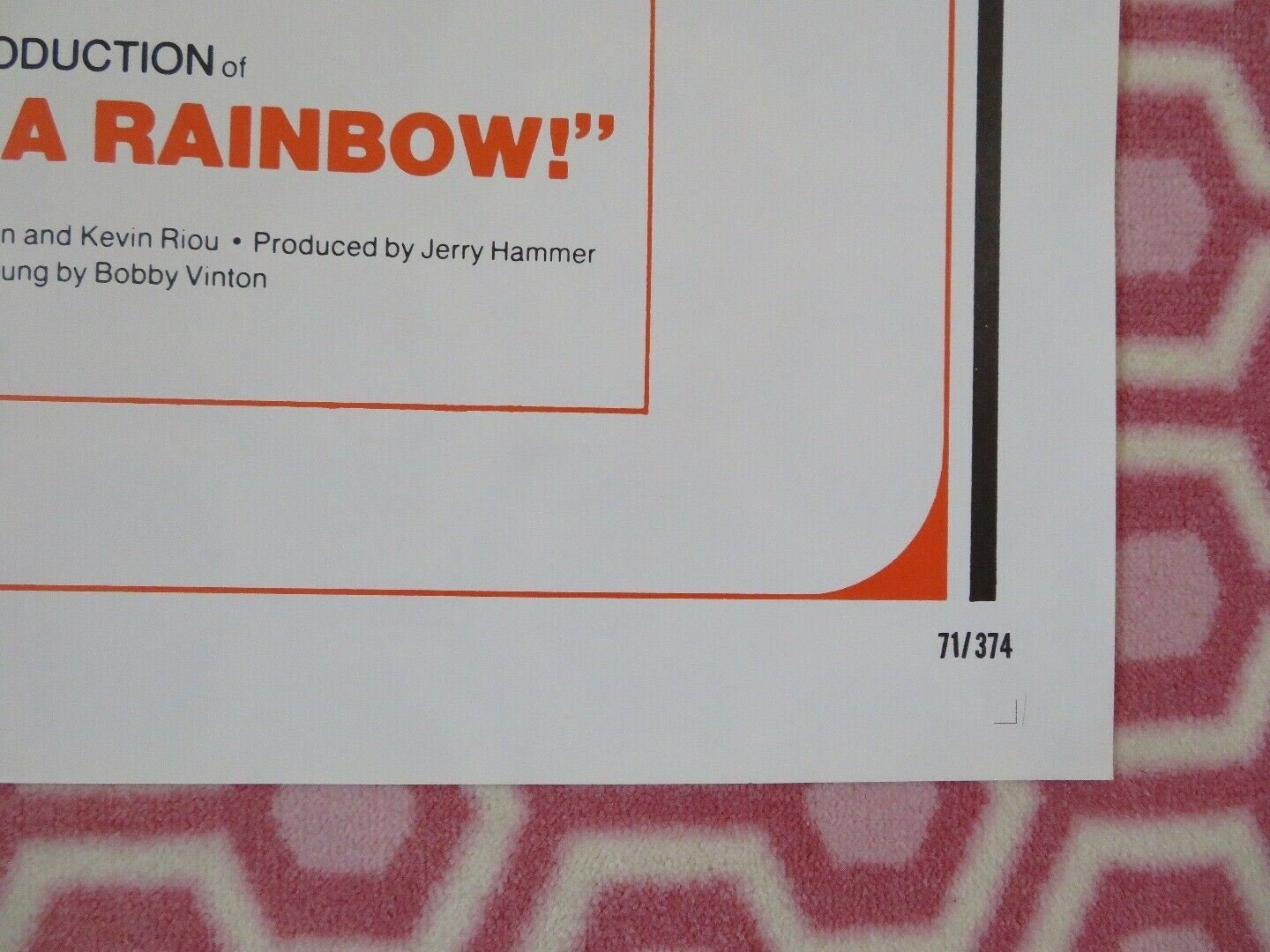 WHO SAYS I CAN'T RIDE A RAINBOW ONE SHEET POSTER JACK KLUGMAN 1971 - Rendezvous Cinema
