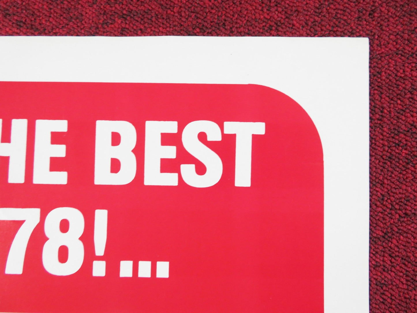 WHO'LL STOP THE RAIN FOLDED US ONE SHEET POSTER NICK NOLTE TUESDAY WELD 1978 Rendezvous Cinema Movie posters