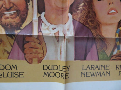 WHOLLY MOSES! FOLDED US ONE SHEET POSTER DUDLEY MOORE RICHARD PRYOR 1980 Movie posters