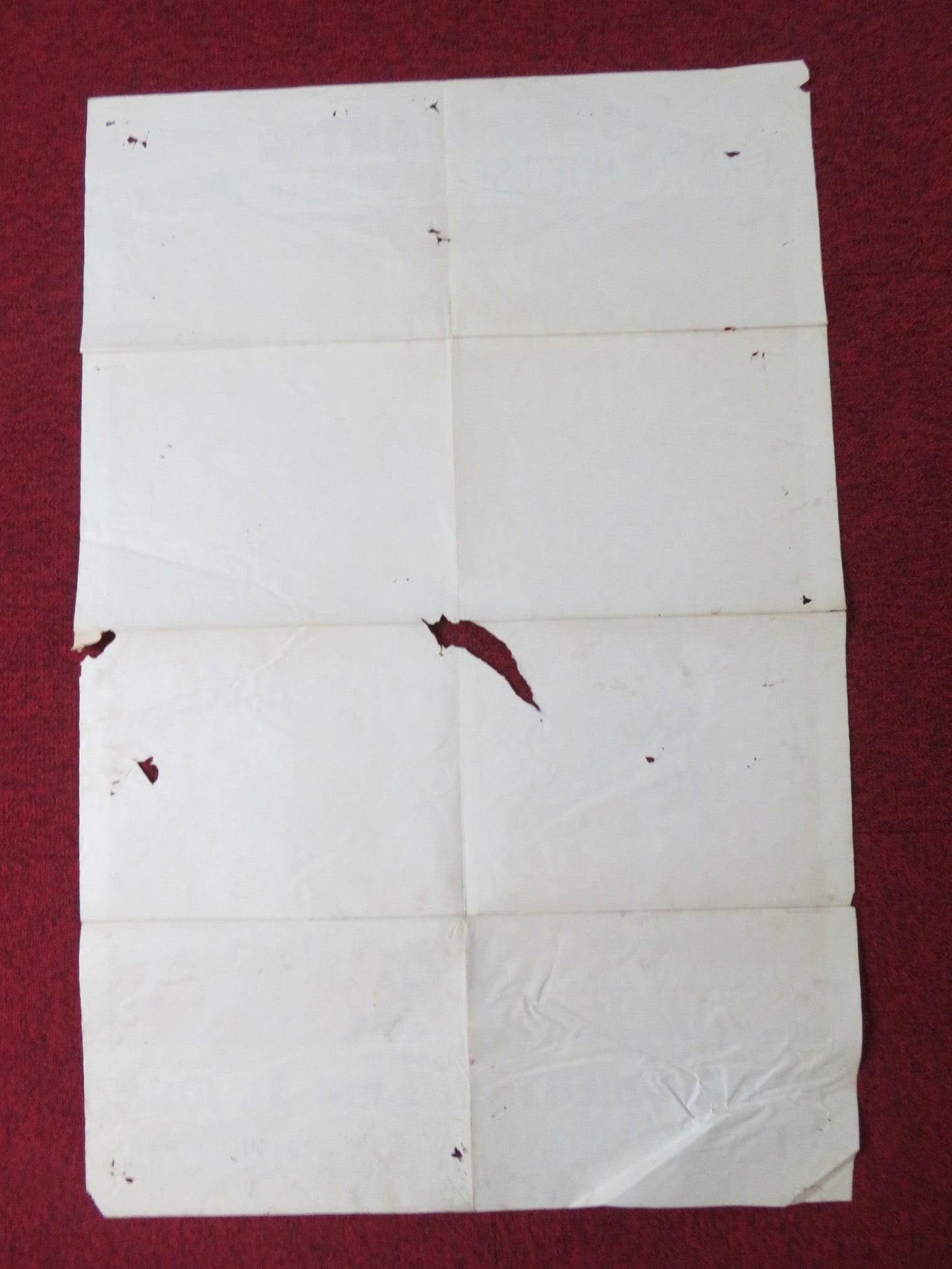 WHO'S BEEN SLEEPING IN MY BED? FOLDED US ONE SHEET POSTER DEAN MARTIN 1963 Rendezvous Cinema Movie posters