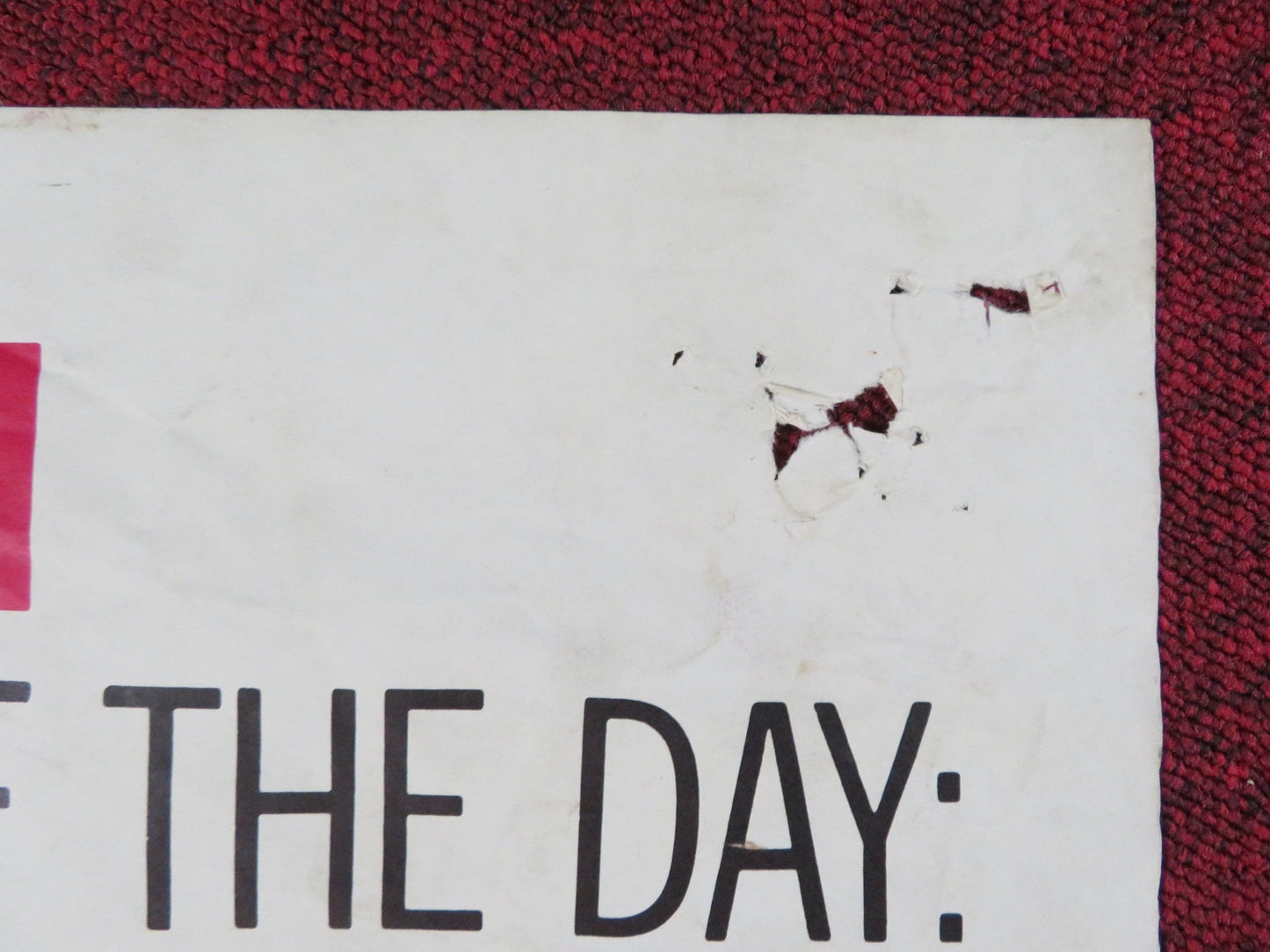 WHO'S BEEN SLEEPING IN MY BED? FOLDED US ONE SHEET POSTER DEAN MARTIN 1963 Rendezvous Cinema Movie posters