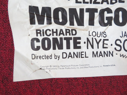 WHO'S BEEN SLEEPING IN MY BED? FOLDED US ONE SHEET POSTER DEAN MARTIN 1963 Rendezvous Cinema Movie posters