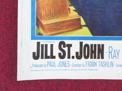 WHO'S MINDING THE STORE US HALF SHEET (22"x 28") POSTER JERRY LEWIS 1963 Rendezvous Cinema Movie posters