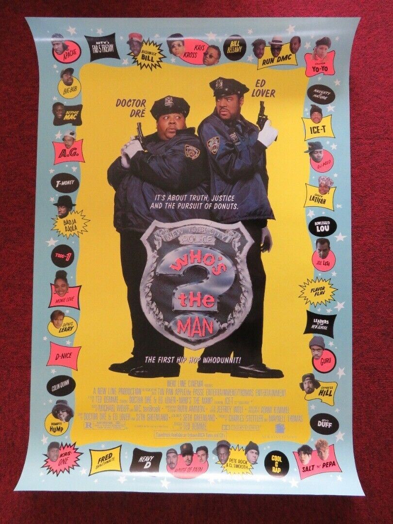 WHO'S THE MAN US ONE SHEET ROLLED POSTER DOCTOR DRE ED LOVER 1993 Movie posters