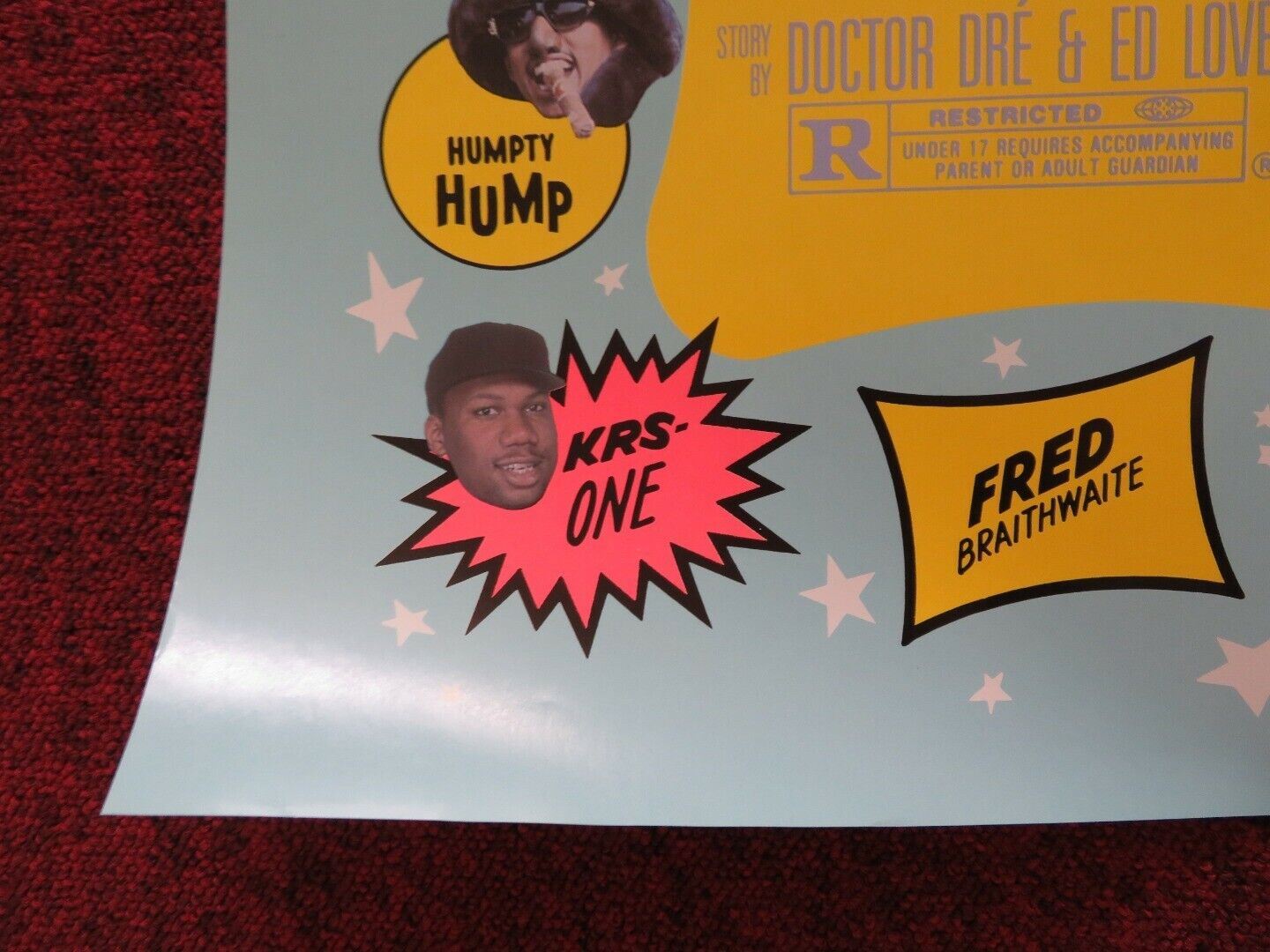 WHO'S THE MAN US ONE SHEET ROLLED POSTER DOCTOR DRE ED LOVER 1993 Movie posters