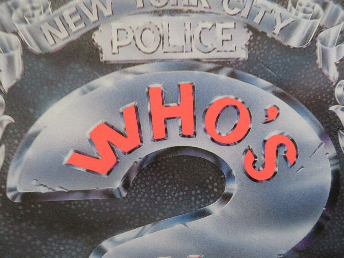 WHO'S THE MAN US ONE SHEET ROLLED POSTER DOCTOR DRE ED LOVER 1993 Movie posters