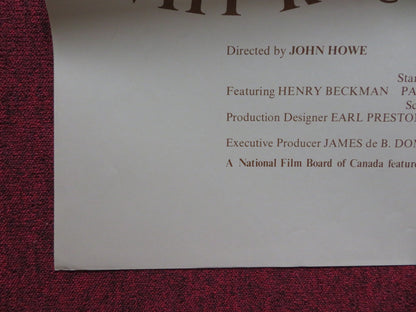 WHY ROCK THE BOAT FOLDED US ONE SHEET POSTER STUART GILLARD TIIU LEEK 1974 Rendezvous Cinema Movie posters