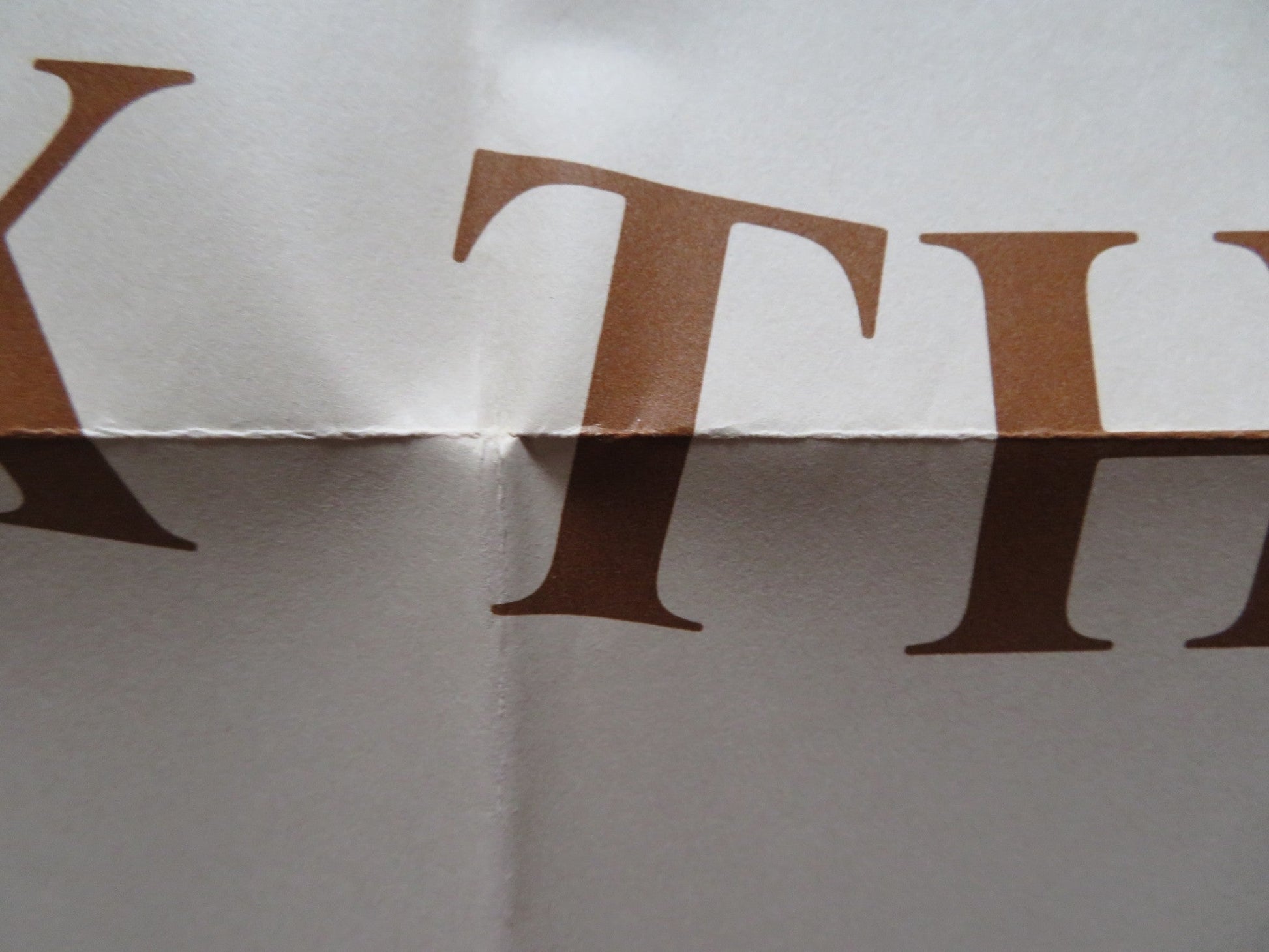 WHY ROCK THE BOAT FOLDED US ONE SHEET POSTER STUART GILLARD TIIU LEEK 1974 Rendezvous Cinema Movie posters