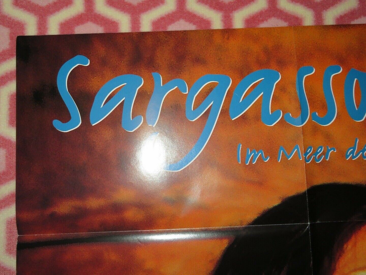 WIDE SARGASSO SEA GERMAN A1 (33"x 23") POSTER CHARLOTTE BRONTE RACHEL WARD 1993 Movie posters