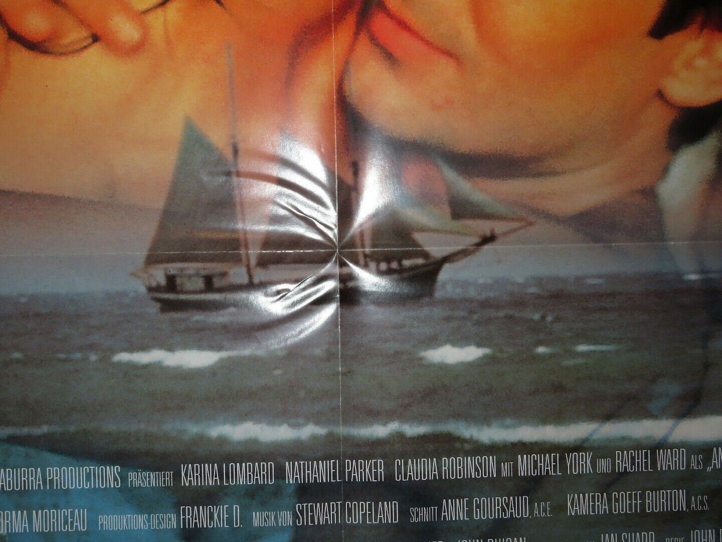 WIDE SARGASSO SEA GERMAN A1 (33"x 23") POSTER CHARLOTTE BRONTE RACHEL WARD 1993 Movie posters
