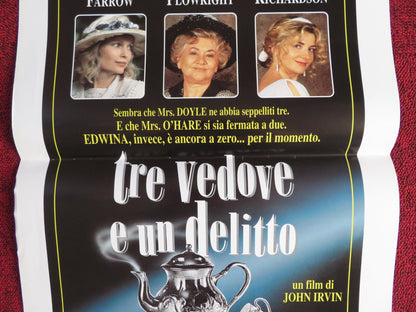 WIDOW'S PEAK ITALIAN LOCANDINA POSTER MIA FARROW JOAN PLOWRIGHT 1994 Rendezvous Cinema Movie posters